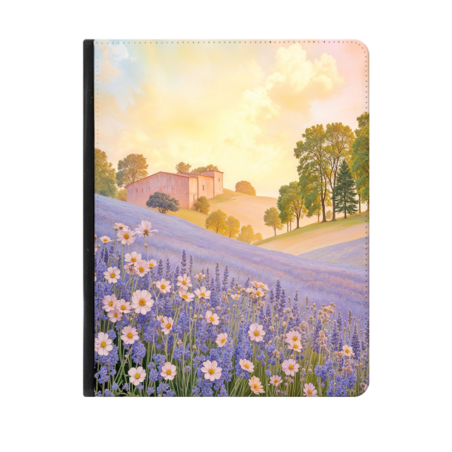 Sublimation PU Leather Case for iPad Custom Holder with Four Corners Snap Fixing PU Cover for iPad Series Universal Model