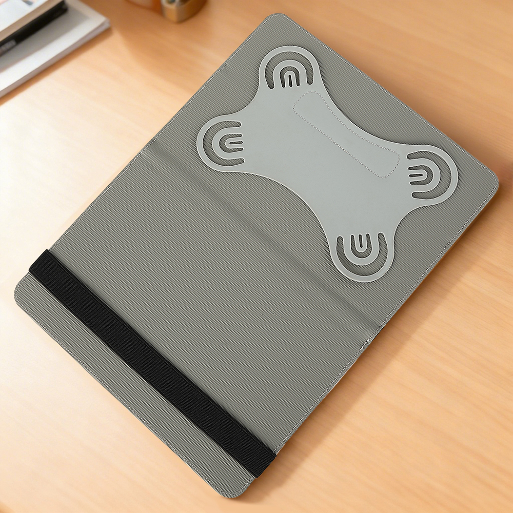 Universal Sublimation PU Leather Case for iPad Custom Holder with Silicone Buckle PU Cover for iPad Series Two Sizes to Choose