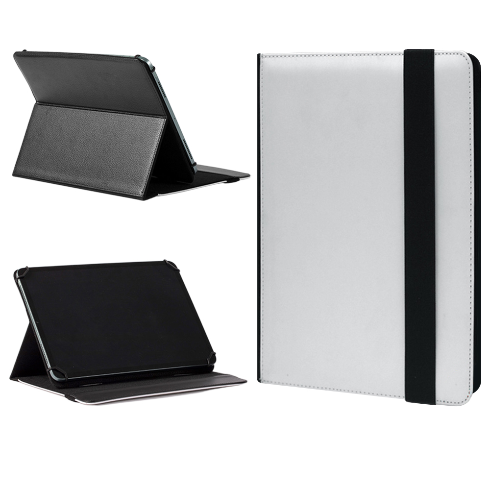 Sublimation PU Leather Case for iPad Custom Holder with Four Corners Snap Fixing PU Cover for iPad Series Universal Model