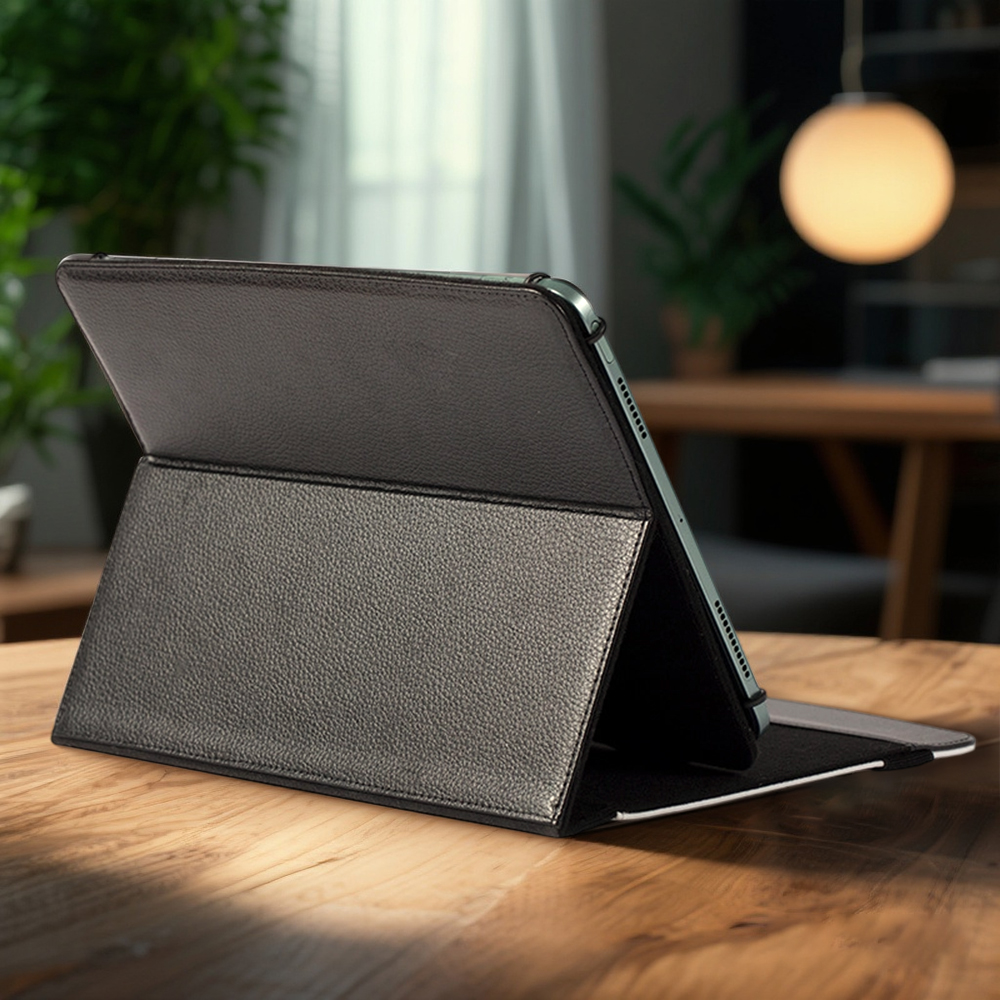 Sublimation PU Leather Case for iPad Custom Holder with Four Corners Snap Fixing PU Cover for iPad Series Universal Model