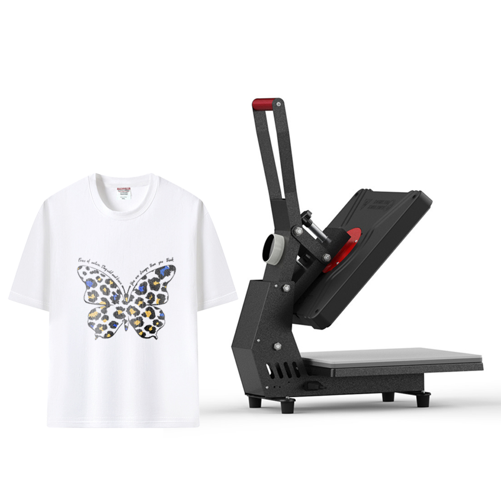 New 15"x15" / 38cmx38cm High-Pressure Manual Flatbed Heat Press - Sublimation & Heat Transfer Machine for T-Shirts/Fabrics, Manual Heat Press with Adjustable Pressure