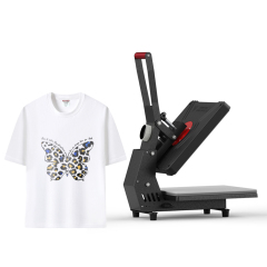 New 15"x15" / 38cmx38cm High-Pressure Manual Flatbed Heat Press - Sublimation & Heat Transfer Machine for T-Shirts/Fabrics, Manual Heat Press with Adjustable Pressure