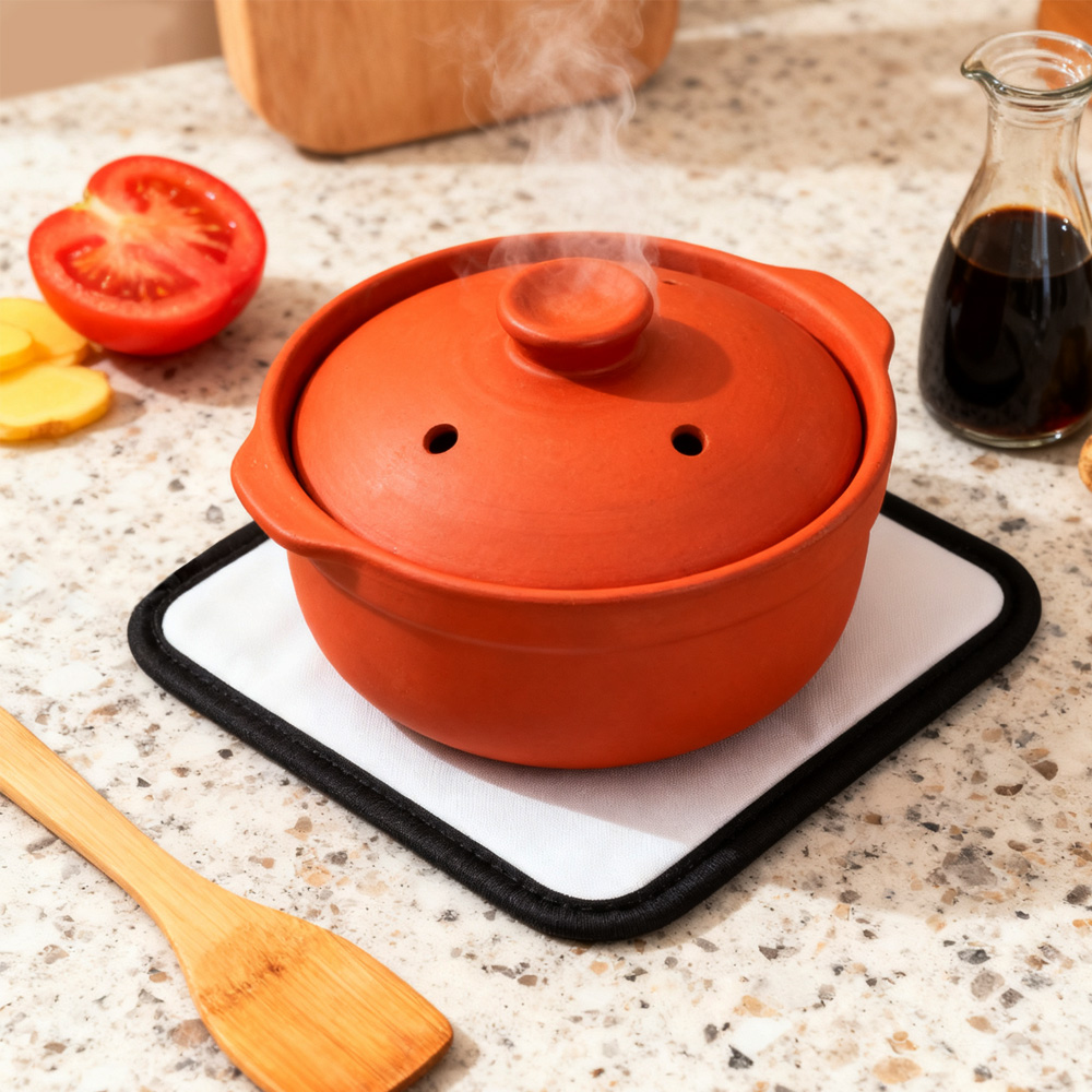 Sublimation Blank Neoprene Heat Insulation Pad - Sublimation & Heat Transfer Printable,  Customizable Neoprene Table Mat for Hot Dishes for Kitchen