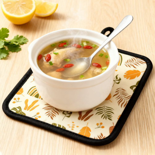 Sublimation Blank Neoprene Heat Insulation Pad - Sublimation & Heat Transfer Printable,  Customizable Neoprene Table Mat for Hot Dishes for Kitchen