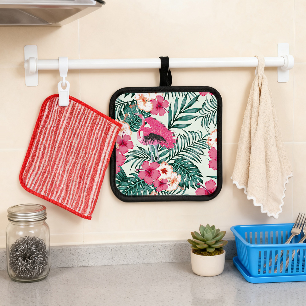 Sublimation Blank Neoprene Heat Insulation Pad - Sublimation & Heat Transfer Printable,  Customizable Neoprene Table Mat for Hot Dishes for Kitchen