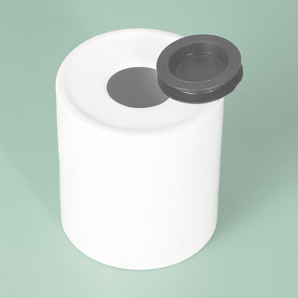 Blank Sublimation Ceramic Piggy Bank - Sublimation & Heat Transfer Printable Round Ceramic Coin Bank, Customizable Cylinder Ceramic Money Jar