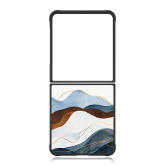 Sublimation Wireless Charging 2D TPU Magsafe Phone Case for Samsung Flip Series DIY Magnetic Phone Cover with Blank Film Sheet