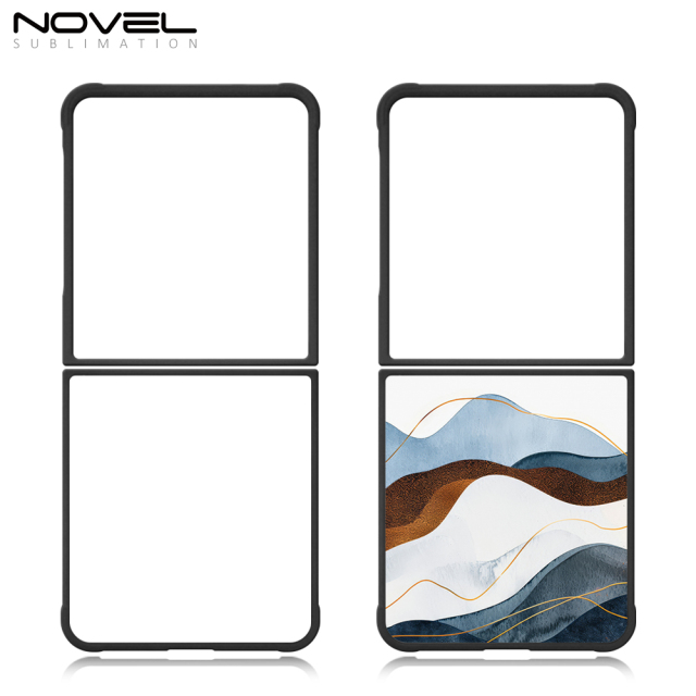 Sublimation Wireless Charging 2D TPU Magsafe Phone Case for Samsung Flip Series DIY Magnetic Phone Cover with Blank Film Sheet