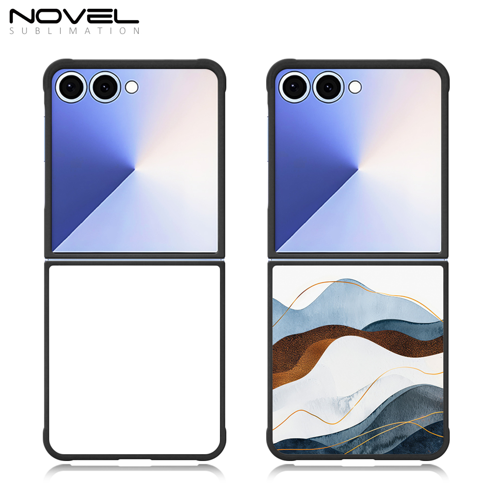 Sublimation Wireless Charging 2D TPU Magsafe Phone Case for Samsung Flip Series DIY Magnetic Phone Cover with Blank Film Sheet