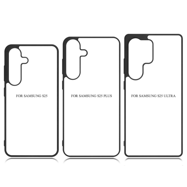Magnetic Wireless Charging Sublimation 2D TPU Magsafe Phone Case for Samsung S25 Series DIY Magnetic Phone Cover with Soft Blank Film Sheet