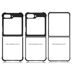 Sublimation Wireless Charging 2D TPU Magsafe Phone Case for Samsung Flip Series DIY Magnetic Phone Cover with Blank Film Sheet