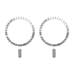 Magnetic Wireless Charging Sublimation 2D TPU Magsafe Phone Case for Samsung S25 Series DIY Magnetic Phone Cover with Soft Blank Film Sheet