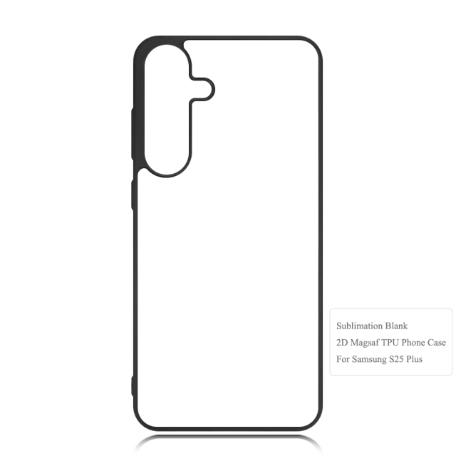 Magnetic Wireless Charging Sublimation 2D TPU Magsafe Phone Case for Samsung S25 Series DIY Magnetic Phone Cover with Soft Blank Film Sheet