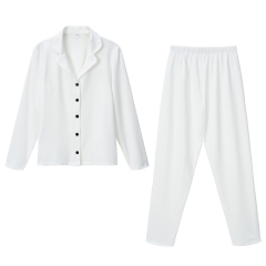 Blank Sublimation Milk Silk Pajama Set - Long Sleeve/Long Pant & Short Sleeve/Short Pant Styles, Kids & Adult Sizes | Heat Transfer Printable Soft Milk Silk Sleepwear