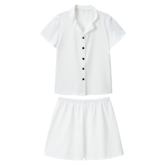 Blank Sublimation Milk Silk Pajama Set - Long Sleeve/Long Pant & Short Sleeve/Short Pant Styles, Kids & Adult Sizes | Heat Transfer Printable Soft Milk Silk Sleepwear