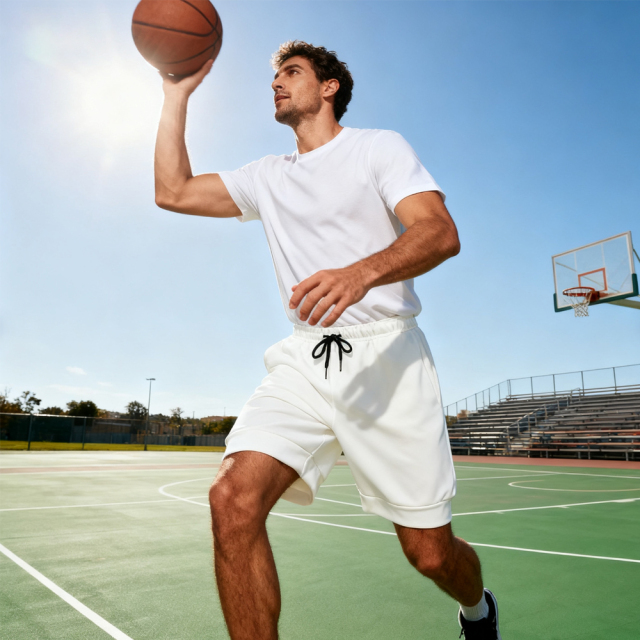 Blank Sublimation Sport Pants - 250g Air-Layer Fabric, Long Pants & Shorts Styles | Heat Transfer Printable Activewear Bottoms for Men/Women