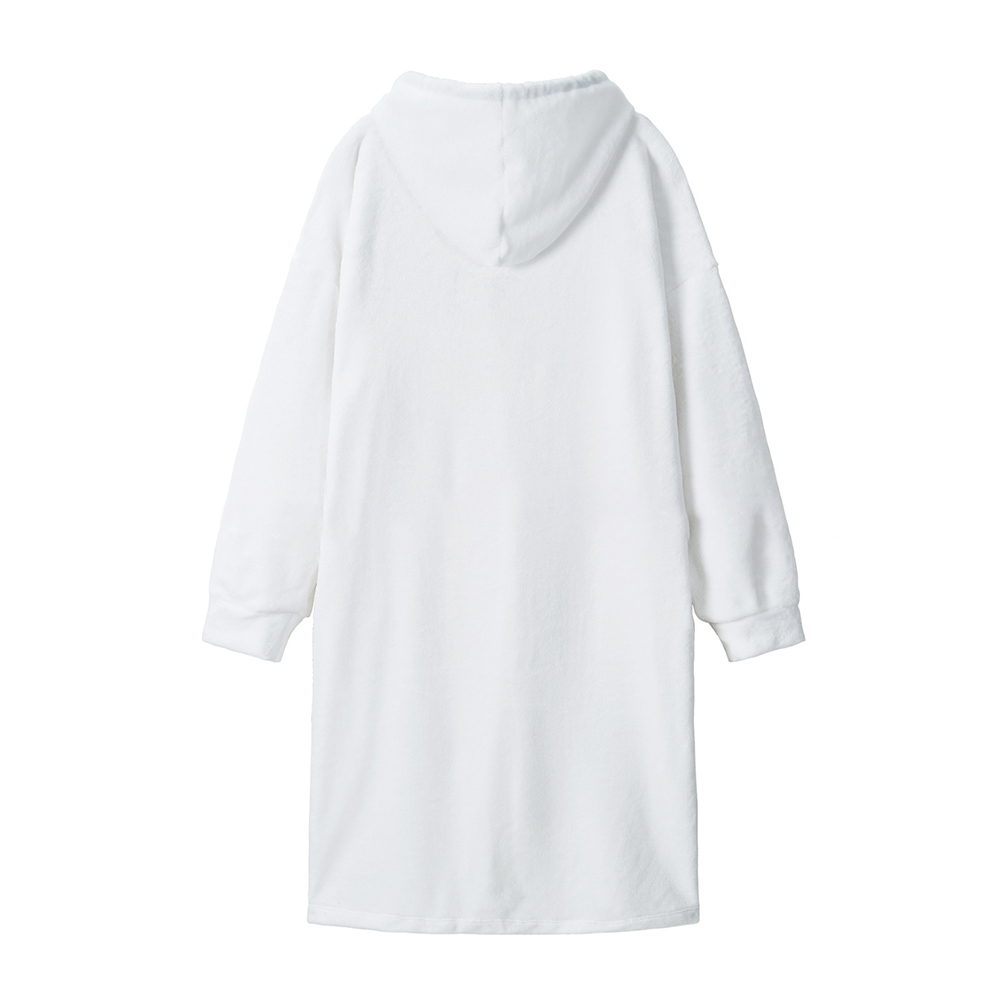 Blank Sublimation Blanket Fleece Robe - Heat Transfer Printable Loungewear with Double-Sided Flannel/Crystal Velvet-Lambswool Options | Kids & Adult Sizes Soft Sleep Robe for Custom Designs