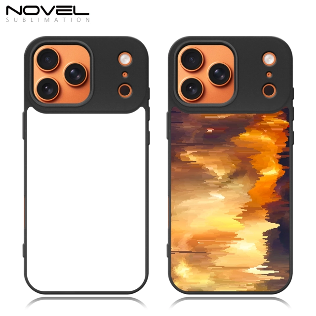Wireless Charging Sublimation 2D TPU Magnet Phone Case for iPhone  17,16,15,14 Series DIY Phone Shell with Soft Film Sheet
