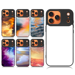 Wireless Charging Sublimation 2D TPU Magsafe Phone Case for iPhone 17,16,15,14 Series DIY Magnetic Phone Cover with Soft Blank Film Sheet Smooth Side