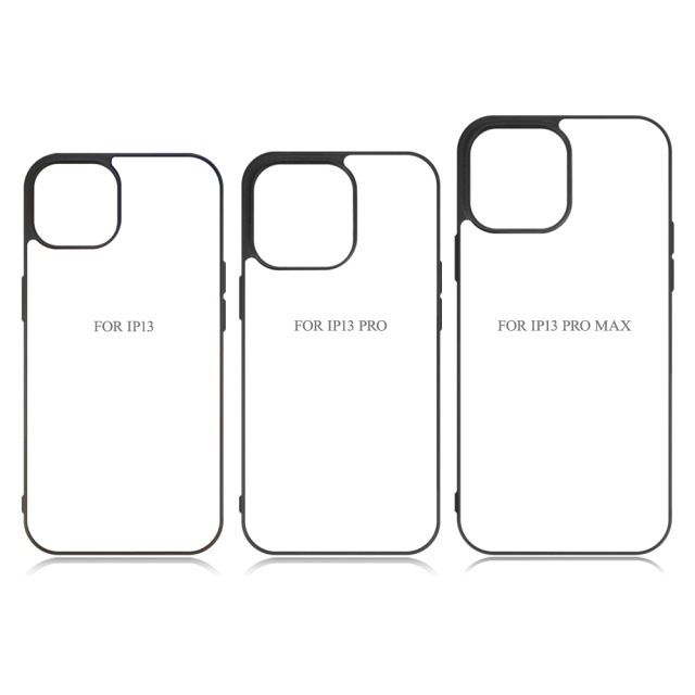 Sublimation 2D TPU Magnet Phone Case for iPhone Series DIY Magnetic Phone Shell with Soft Film Sheet with Anti-Shock Design Edge