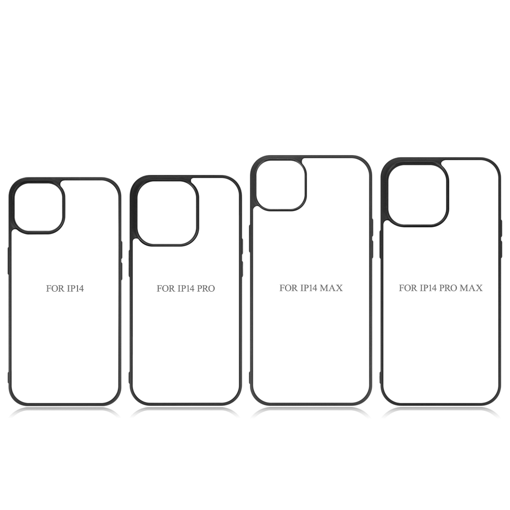 Sublimation 2D TPU Magnet Phone Case for iPhone Series DIY Magnetic Phone Shell with Soft Film Sheet with Anti-Shock Design Edge