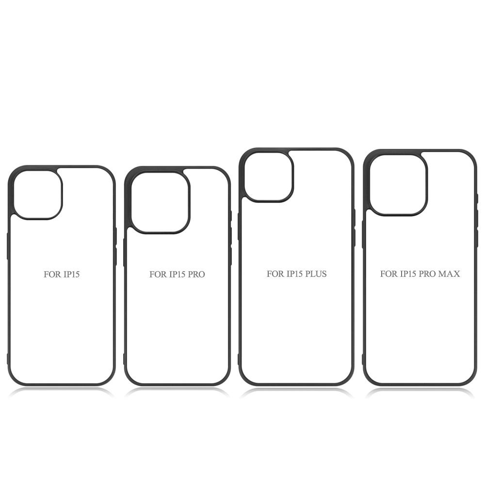 Sublimation 2D TPU Magnet Phone Case for iPhone Series DIY Magnetic Phone Shell with Soft Film Sheet with Anti-Shock Design Edge