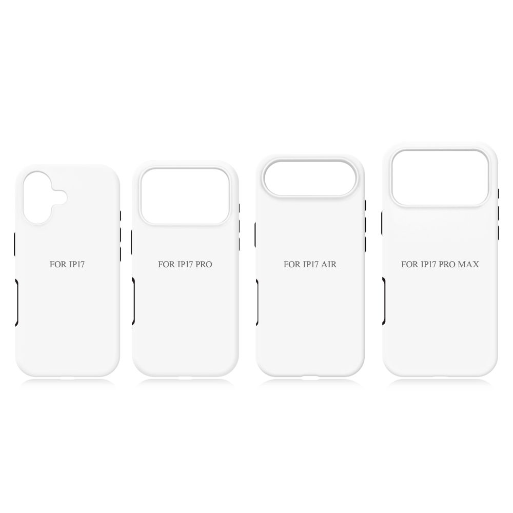 Sublimation 3D 2in1 Film Magsafe Coated Phone Case for iPhone 17,16,15,14,13 Series Support Wireless Charging