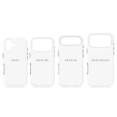 Sublimation 3D 2in1 Film Magsafe Coated Phone Case for iPhone 17,16,15,14,13 Series Support Wireless Charging