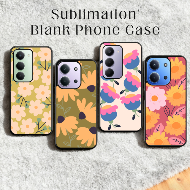 New Arrival Sublimation Blank 2D TPU Phone Case for Redmi 15 4G/5G, Redmi 15C DIY Phone Cover with Aluminum Sheet
