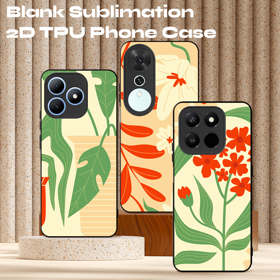 For Honor Play 60A, Play 60 5G,Play 60 Plus,Honor Play Series Sublimation Blank DIY Rubber 2D TPU Phone Case