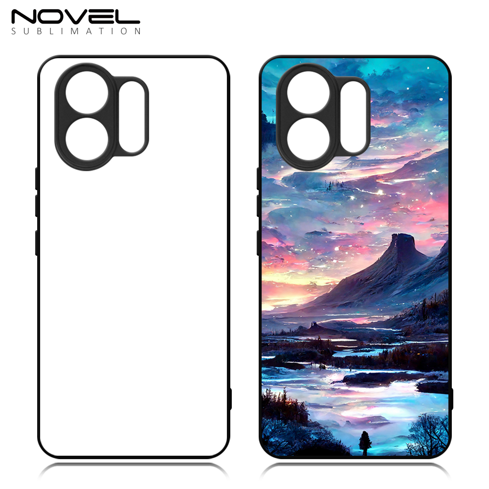 Smooth Sides!!! For Oppo K13 Turbo Pro Sublimation Blank 2D TPU Phone Case With Aluminum Insert