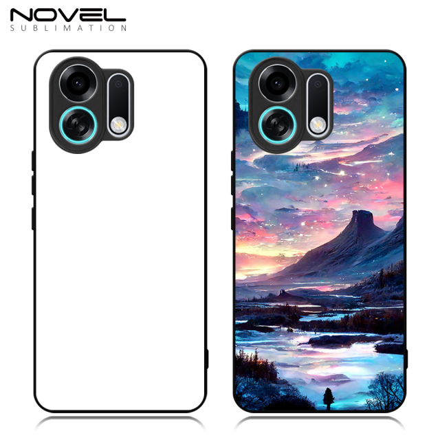 Smooth Sides!!! For Oppo K13 Turbo Pro Sublimation Blank 2D TPU Phone Case With Aluminum Insert