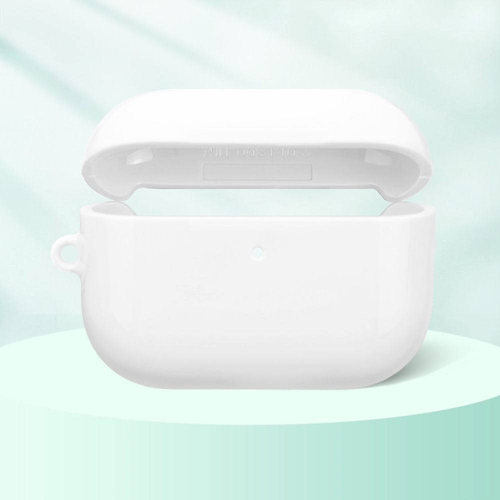 Sublimation 3D Coated Film Airpods Case for Airpods 1/2/3/4, Airpods Pro 3, Airpods Pro 2, Airpods Pro, Protective Case Blank 3D Sublimation Plastic Cover