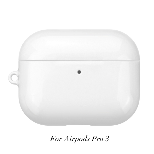 Sublimation 3D Coated Film Airpods Case for Airpods 1/2/3/4, Airpods Pro 3, Airpods Pro 2, Airpods Pro, Protective Case Blank 3D Sublimation Plastic Cover
