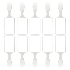 Sublimation Blank PC Hairbrush, Printable Surface, Customizable Hair Brush Hair Comb for Heat Transfer Printing