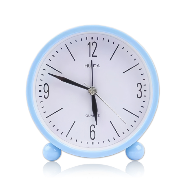 Blank Sublimation Printable Alarm Clock - 6 Colors (Red/Pink/Green/Black/White/Light Blue) | Customizable Desktop Clock with Printable Face