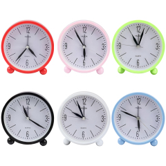 Blank Sublimation Printable Alarm Clock - 6 Colors (Red/Pink/Green/Black/White/Light Blue) | Customizable Desktop Clock with Printable Face
