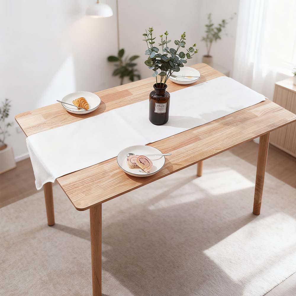 Blank Sublimation Linen Cotton Table Runner Heat Press Table Mat | Customizable Heat-Transfer Table Decor