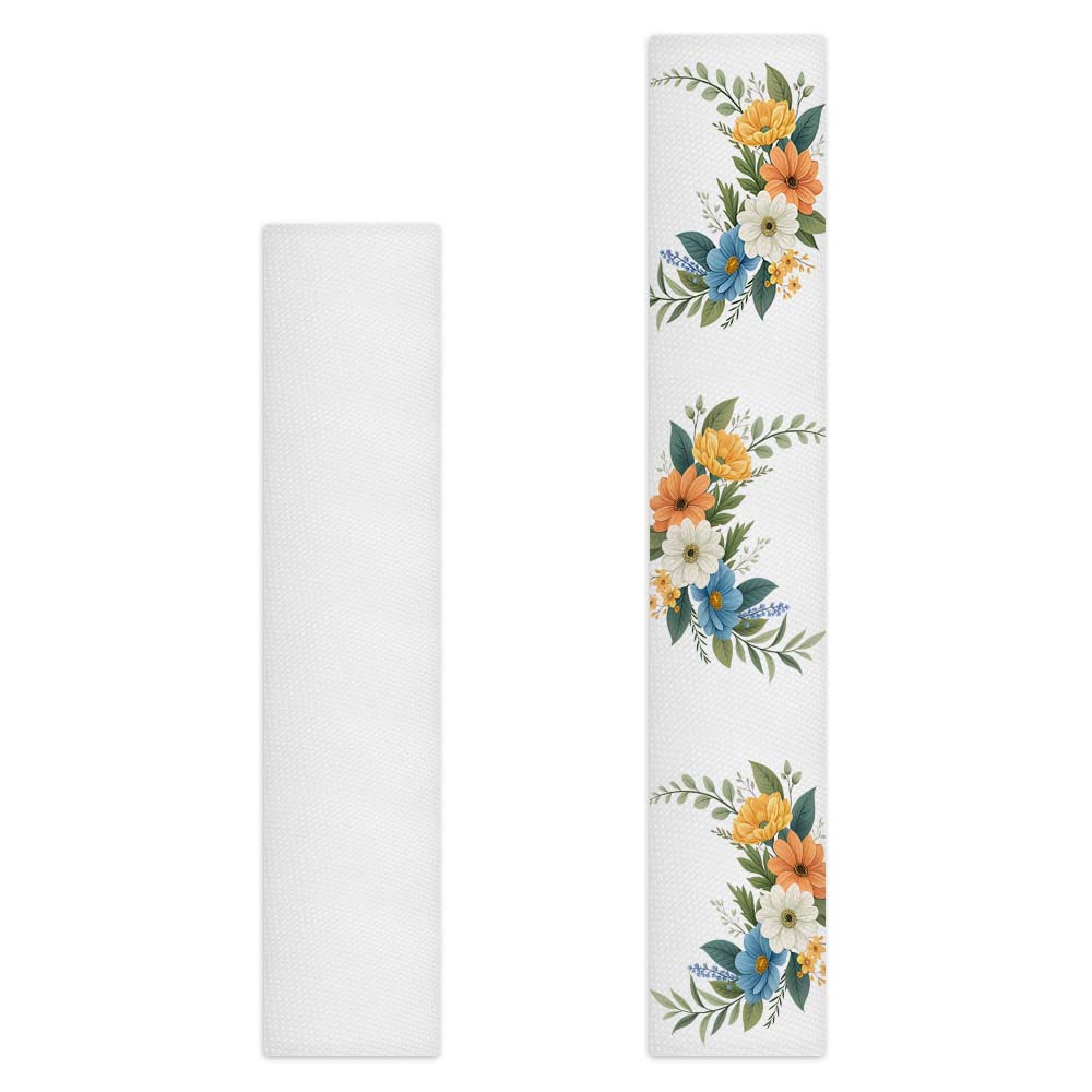 Blank Sublimation Linen Cotton Table Runner Heat Press Table Mat | Customizable Heat-Transfer Table Decor