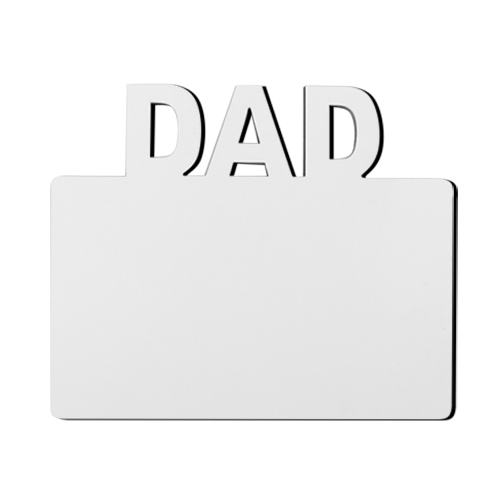 Blank Sublimation MDF Photo Frames - Customizable Heat-Transfer Picture Frames for Home Decor & Personalized Gifts | Unique Shaped Keepsake Frames