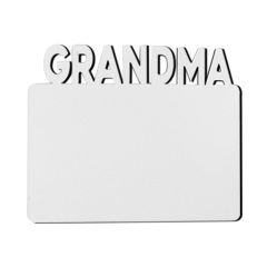 Blank Sublimation MDF Photo Frames - Customizable Heat-Transfer Picture Frames for Home Decor & Personalized Gifts | Unique Shaped Keepsake Frames