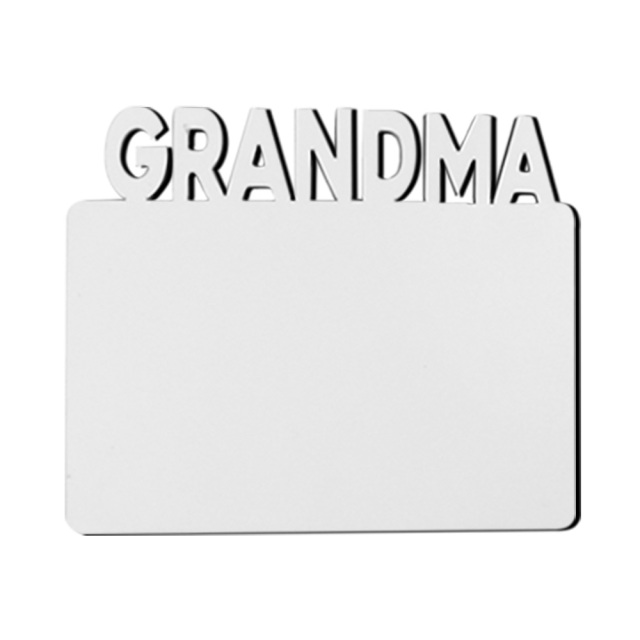Blank Sublimation MDF Photo Frames - Customizable Heat-Transfer Picture Frames for Home Decor & Personalized Gifts | Unique Shaped Keepsake Frames