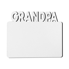 Blank Sublimation MDF Photo Frames - Customizable Heat-Transfer Picture Frames for Home Decor & Personalized Gifts | Unique Shaped Keepsake Frames