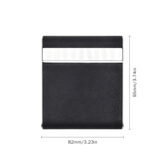 Custom Laser-Engraved PU Leather & Stainless Steel Series - Personalized Mirror with Case, Business Card Holder, Pop-Up Card Wallet, and Cigarette Case (Regular & Slim) & Multi-Size Bottle Opener