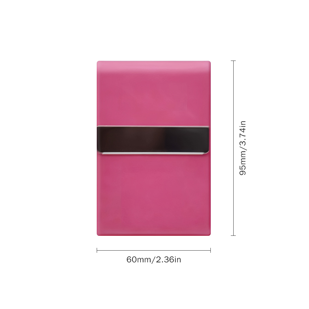 Custom Laser-Engraved PU Leather & Stainless Steel Series - Personalized Mirror with Case, Business Card Holder, Pop-Up Card Wallet, and Cigarette Case (Regular & Slim) & Multi-Size Bottle Opener