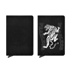 Custom Laser-Engraved PU Leather & Stainless Steel Series - Personalized Mirror with Case, Business Card Holder, Pop-Up Card Wallet, and Cigarette Case (Regular & Slim) & Multi-Size Bottle Opener