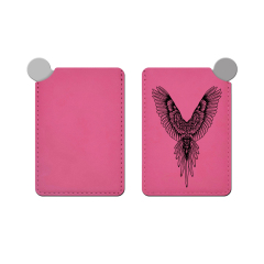 Custom Laser-Engraved PU Leather & Stainless Steel Series - Personalized Mirror with Case, Business Card Holder, Pop-Up Card Wallet, and Cigarette Case (Regular & Slim) & Multi-Size Bottle Opener