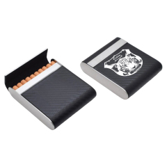 Custom Laser-Engraved PU Leather & Stainless Steel Series - Personalized Mirror with Case, Business Card Holder, Pop-Up Card Wallet, and Cigarette Case (Regular & Slim) & Multi-Size Bottle Opener