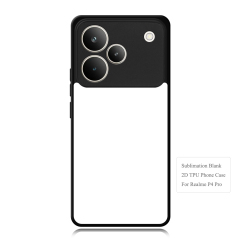 Sublimation 2D TPU Phone Case For OPPO Realme P4, P4 Pro, DIY Blank Phone Cover Wtih Aluminum Sheet