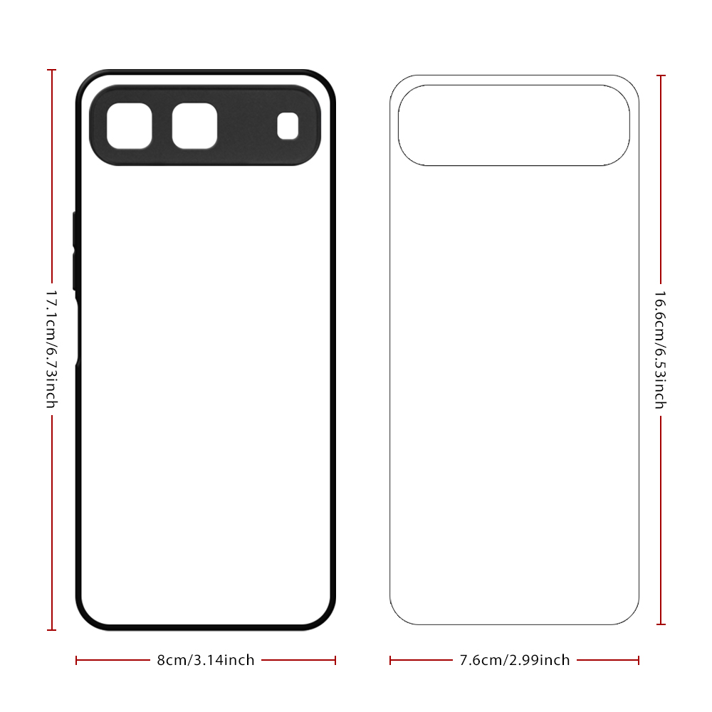 For Tecno Spark Go 5G Sublimation 2D TPU Phone Case Cover With Aluminum Insert